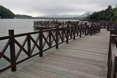 果园茗庄水库栈道