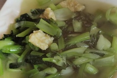 山水之间农家乐炒青菜