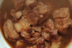 山水之间农家乐红烧肉