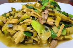 山湾湾农家乐咸菜笋干