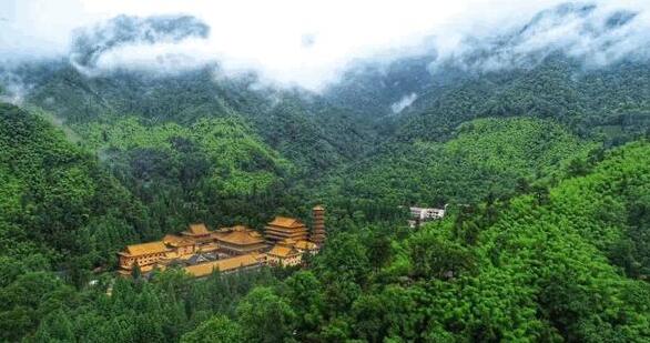 东天目山的昭明禅寺