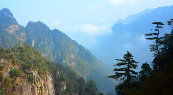 大明山山间美景