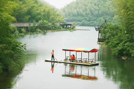 竹海韵客栈全景