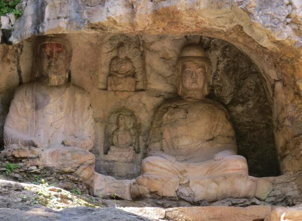 神通寺的佛像