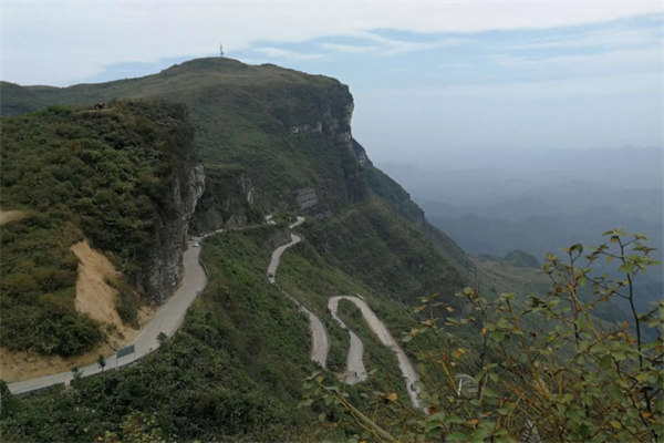 八面山景色