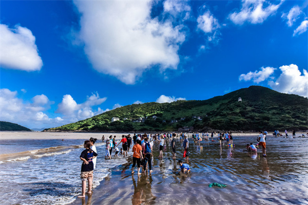 皇城沙滩山景