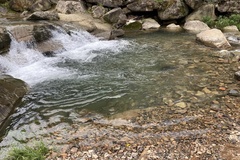 浙北峡谷溪水