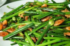 虾米韭菜