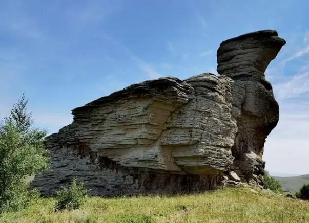 克什克腾地质公园的石头