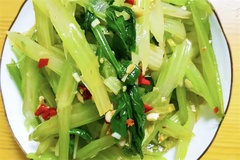 凉拌水芹菜
