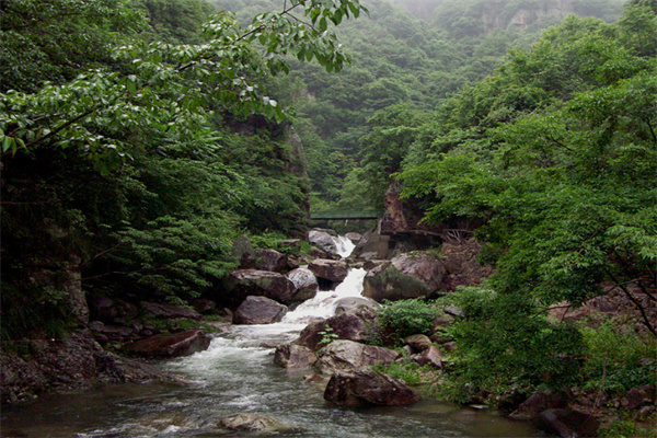 白水涧溪流