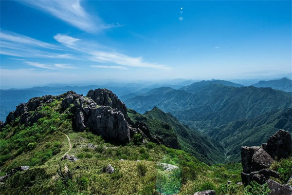 清凉峰山脊