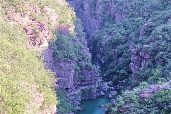 云台山峡谷