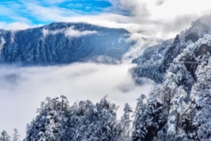 冬季，来邂逅大明山的冰雪奇缘
