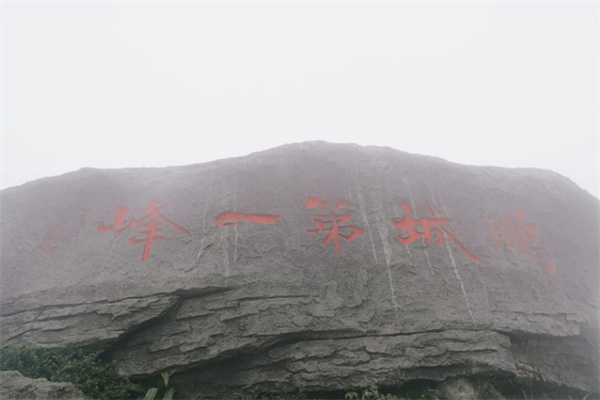 梧桐山山顶