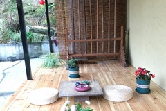 门口喝茶区