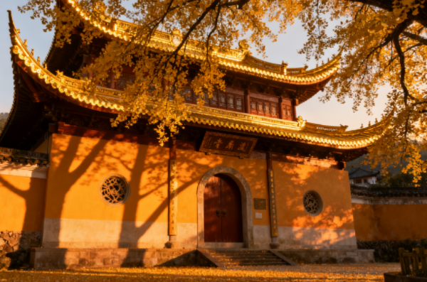 寺庙飞檐