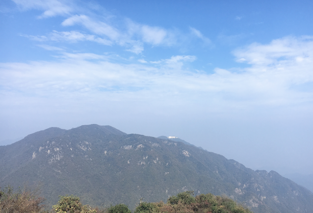 山顶风光