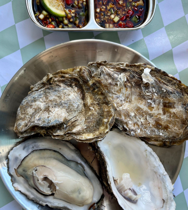 清蒸生蚝